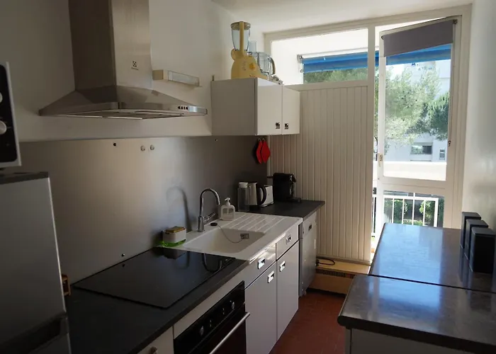 L Echappee Grand 2 Pieces Centre 500m Garage Wifi Fibre Ps5 Equipe Lejlighed La Grande-Motte